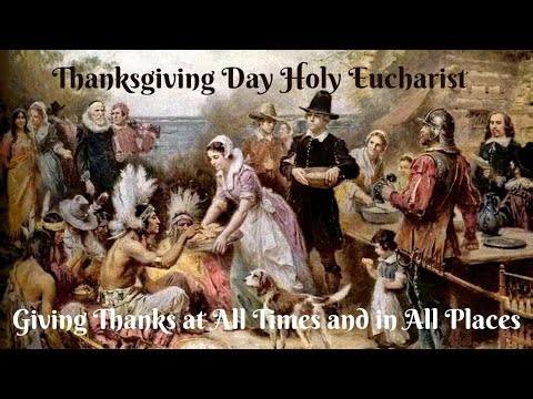 Thanksgiving Day Holy Eucharist Service