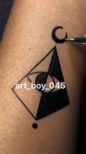 Hinduism Sacred Symbol Temporary #tattoo #art