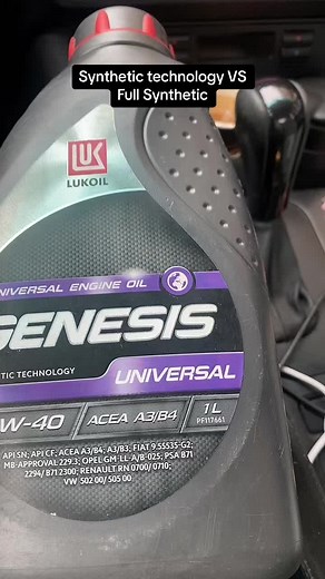 Choosing the Best Oil for Your Car: Synthetic Technology vs. Full Synthetic