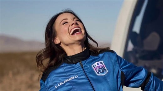 'Space Gal' Emily Calandrelli becomes 100th woman in space on Blue Origin