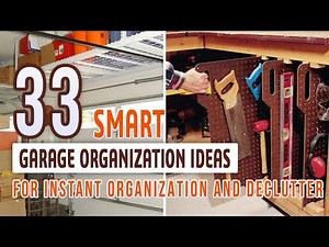 33 Smart Garage Organization Ideas For Instant Organization and Declutter