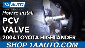 How to Replace PCV Valve 2000-07 Toyota Highlander