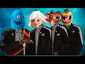 (COVER) - MONSTERS VS. ALIENS COFFIN DANCE ON FUNERAL MEME | ASTRONOMIA SONG