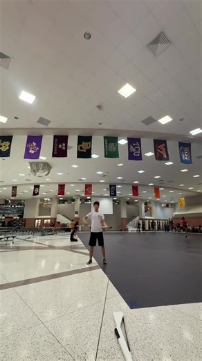 Impressive Color Guard Performance at the Cafeteria