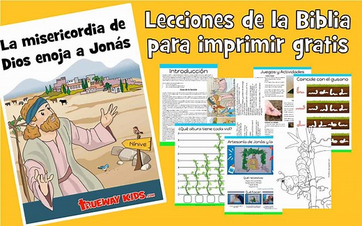 La misericordia de Dios enoja a Jonás - Lección bíblica para niños. - Trueway Kids
