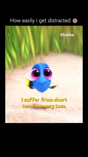 Lola on Instagram: "😭 Interesting Fact: Finding Dory (2016) — While Dory often claims she has “short-term memory loss,” her condition is scientifically recognized as one of the most accurate movie portrayals of anterograde amnesia, which is the inability to form new long-term memories. To bring this world to life 13 years after the first movie, Pixar developed a completely new rendering technology called RenderMan RIS, which allowed them to simulate billions of light rays per frame to perfectly