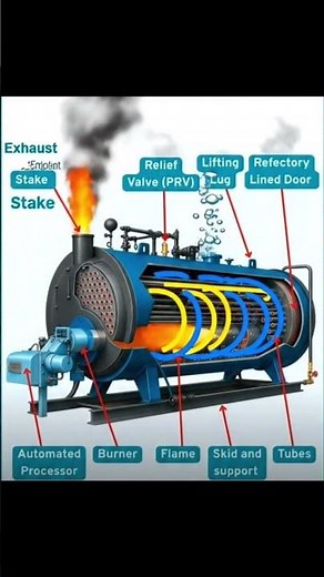 # working animation of boiler