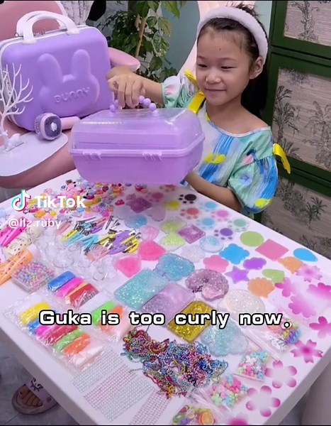 DIY Cream Glue Guka Set for Children's Handmade Accessories