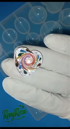 Resin Swrils Effect #uvresin #resin #handicrafts #resinart #resinartist #resinartwork #handmade