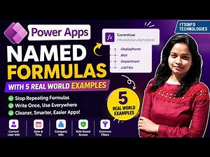 Power Apps Named Formulas Explained [With Examples] | Stop Repeating Formulas