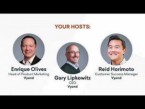 Vyond Webinar | All-in-One, All Right Here: How Vyond is Making Video Creation Effortless