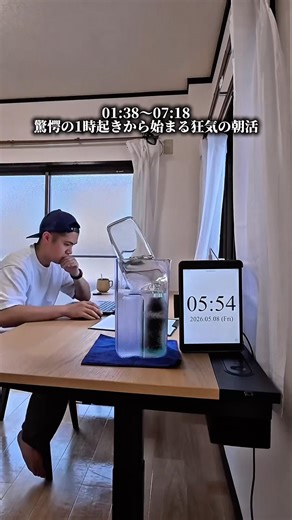 The Insane 1 AM Wake-Up Routine of a Man Committed to a Shocking Morning Workflow #MorningRoutine...