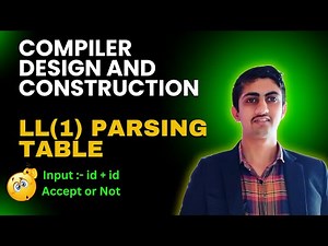 LL (1) Parsing Table & Parse Tree (part-1) ||CDC #csit #nepali