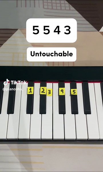 Untouchable - Meghan Trainor | easy tutorial #untouchable #meghantrainor #fyp #xyzbca