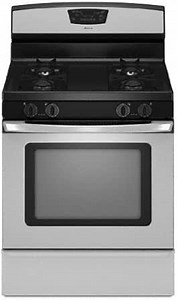 Amana 5.0 cu. ft. Self-Cleaning Gas Range, AGR5844VDS, Stainless Steel