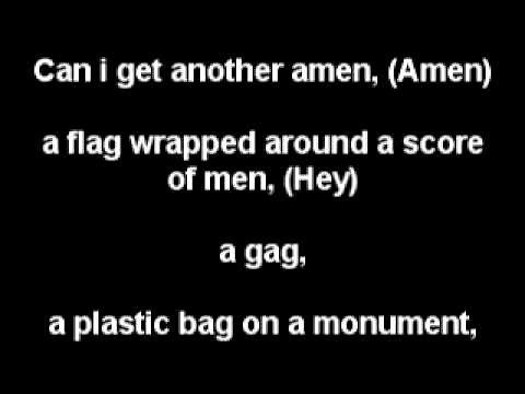 green day - holiday - lyrics