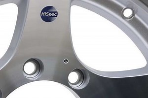 Aluminum HWT Star Mag Trailer Wheel with  5 mm Offset - 16" x 7" Rim - 8 on 6-1/2 HWT Trailer Tires