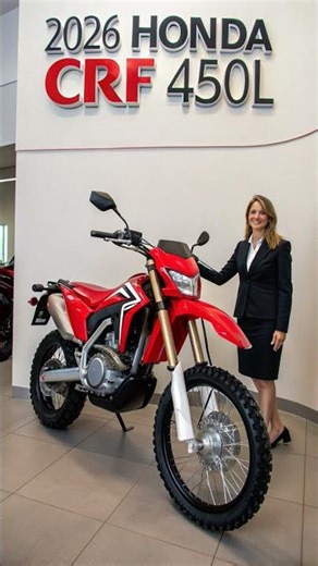 2026 Honda CRF 450L Unveiled! Ultimate Street-Legal Dirt Bike Upgraded! 🔥🚨 | Latest Review