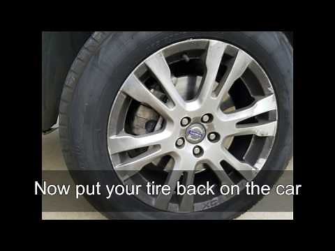 How to change brake pads on Volvo XC90 DIY
