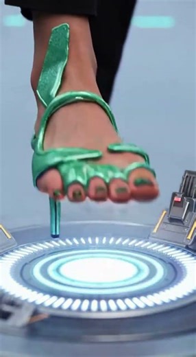 The latest AI-powered high-heel shoe manufacturing machine for international competitions #shorts