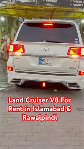 Land Cruiser V8 For Rent in Islamabad & Rawalpindi | Haxn Rent a car | Luxury Cars & SUV in Pakistan