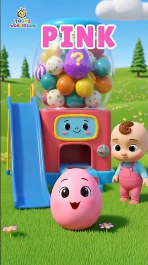 Learn Colors with Eggs 🟢🔴🔵🟡 | Eggs Cartoon for Kids #shorts #cartoon #baby