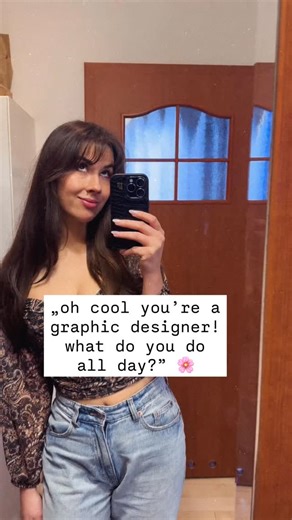 Kasja Kowalczyk ❀ Graphic Designer on Instagram: "Just me, my dog and my computer against the world ! Who else relates ? 🩷 #designhumor #graphicdesigner #relatable #branddesigner #fyp"