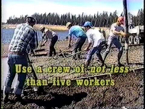 Using a V-Groove Tool for Concrete Boat Ramp Construction