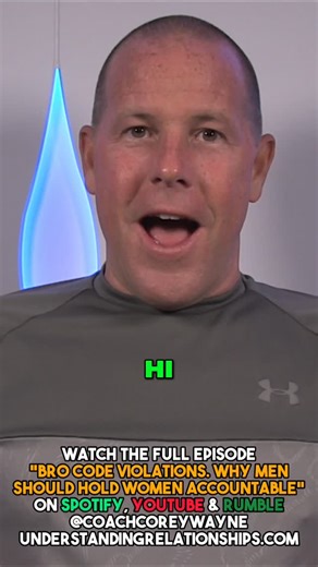 Coach Corey Wayne | Life Coach on Instagram: "Men Should Hold Women Accountable: Bro Code Violations Explained! Join Members Only On My Website. 7 day free trial. Save 25% when you choose an annual Membership plan. Cancel anytime: https://understandingrelationships.com/plans Get Your Free Ebook Here: https://understandingrelationships.com/free-ebook #interview #Relationships #CoachCoreyWayne #dating #love #onlinedating #datingadvice #single #relationshipgoals #relationship #datingtips #marriage 