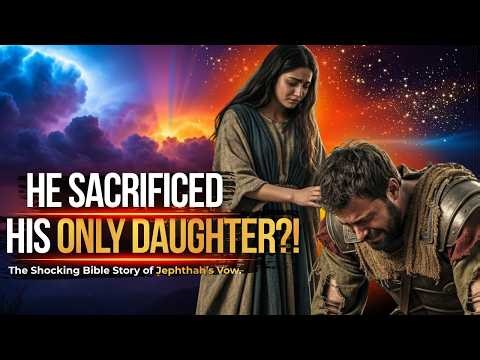 He Sacrificed His Only Daughter? The Shocking Bible Story of Jephthah’s Vow (Judges 11)
