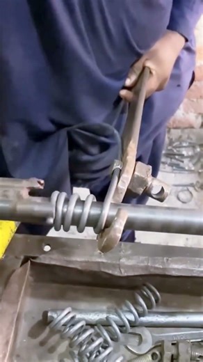 This is how to make a large spring #large #spring #make #shorts