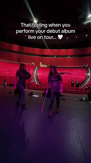 Our duo album ‘Mia x Ally: The Viral Hits’ just dropped last night! We’ve loved playing this on tour so far! 25 shows to go!••••#miaxally #tour #album #newmusic #bagpipes #electricviolin #violin #duo #duet #throughthefireandflames #dragonforce #touring #newyork #bagpiper | Mia Asano Music