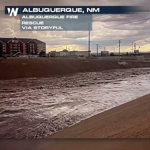 Stream Becomes Roaring River After Monsoon