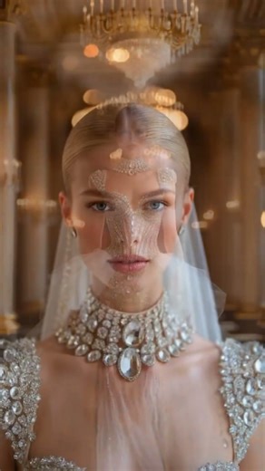 This Wedding Dress Has 10,000 Beads #weddingdress #bridal #fashion