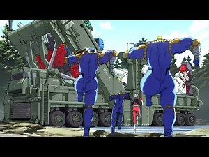 Char & Getter Team Running to the Gundam (GQuuuuuuX Arc Meme)[ガンダム ジークアクス シャアアズナブル 走 ゲッターロボ アーク チーム]