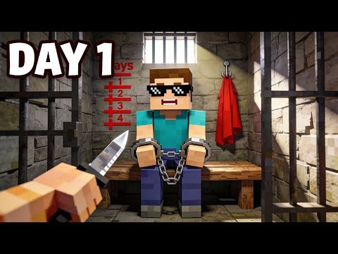 Minecraft Mein Phas Gaya Jail Mein 😨 | Minecraft prison escape challenge