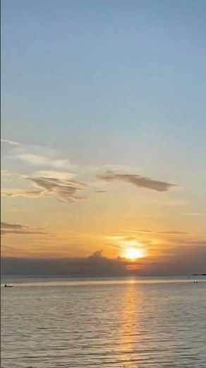 🏖️ Relaxing Beach Sunset Escape | Peaceful Ocean Waves & Golden Hour Vibes!