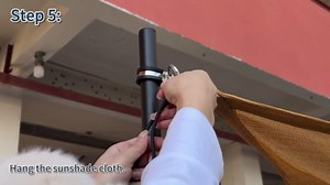 Above Ground Pool Shade Set with Storage Tray – UV-Resistant Shade Sail for 15-22 Ft Pools, Outdoor Triangular Canopy with Sun Shade Poles for Deck, Backyard & Pool Essentials (13x13x13 Ft)