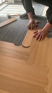 3.7M views · 18K reactions | Seamless Wooden Floor Installation #flooring #construction #interiordesign #videosaur | Design + Build powered by designosaur | Facebook