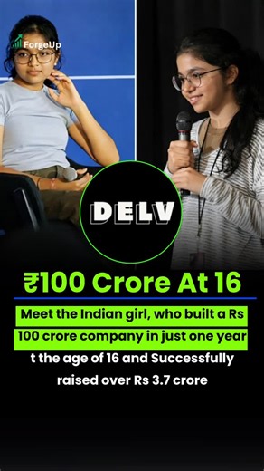 ForgeUp on Instagram: "Pranjali Awasthi began coding at seven, interned in machine learning by thirteen, and founded AI startup Delv.AI at sixteen. Within a year, the platform transformed research data extraction, raised major funding, reached a ₹100-crore valuation, and inspired young innovators worldwide. Latest news update live news latest updates trending reels news live latest news update live news latest updates trending reels news live latest news live channel latest news live channel lat