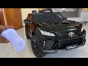 RC Toyota Fortuner Car Unboxing & Testing | Remote Control Ride on Car🔥🔥