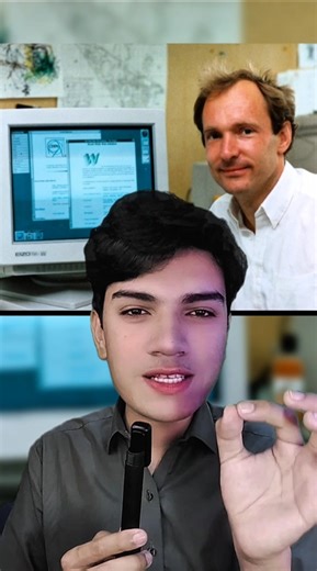 The First Website Ever… Still Live Today 🤯 #saqibtechfacts