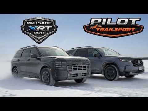 New Hyundai Palisade XRT Pro Better Than Honda Pilot TrailSport? The 50K 3Row Off Roader Battle!