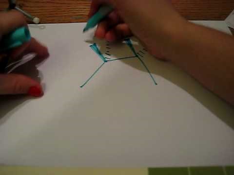 Organic Chemistry: how to draw a fischer projection of a molecule with two chirality centers