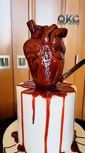 6.5K views · 343 reactions | Gothic Themed Wedding Cake    | OKC Cake Lady | Facebook