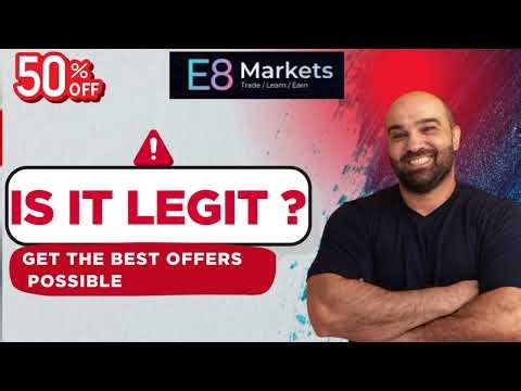 E8 Markets Coupon Code Get 50% OFF E8 Markets Discount Code E8 Markets Promo Code