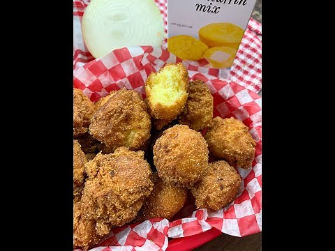 Jiffy cornbread hush puppies