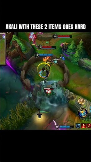 BEST 2 ITEMS FOR AKALI! #wildrift #akali #leagueoflegends