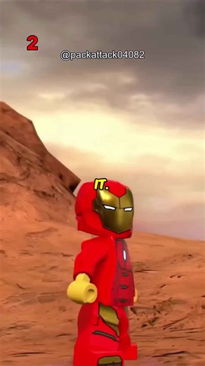 The best Iron Man transformations in Lego Marvel games #videogames #legomarvel #lego