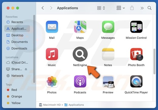 NetEngine Adware (Mac)